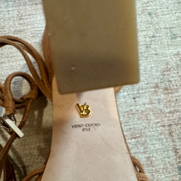 Veronica Beard Fletcher Ankle Strap Platform Heel-8 - Picture 7 of 9